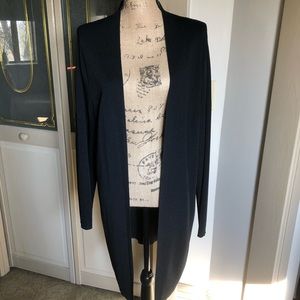 Womens Beautiful Black Sz Lg Cardigan